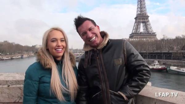 Blonde Russian wife swallows her French husband's load on their Paris honeymoon - Russia - France on adultfans.net