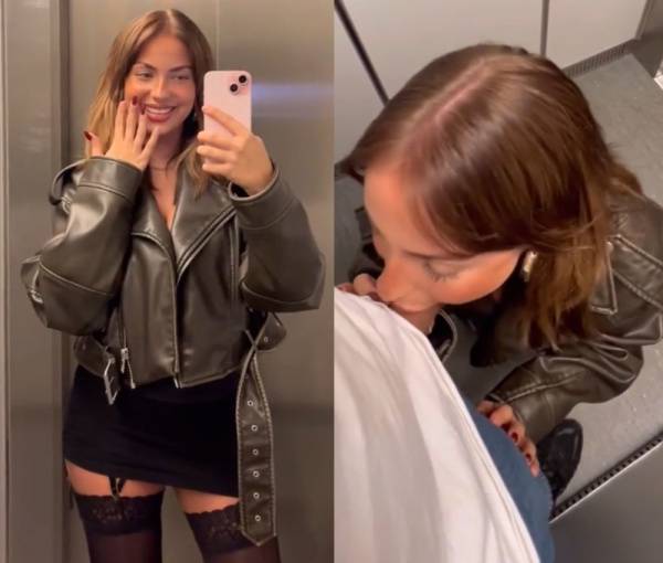 Swedishcouplee’s Sneaky Sex In The Elevator Video Leaked on adultfans.net