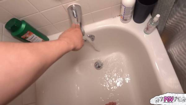 Young woman caught spying in the bathroom gets intimate with her neighbor on adultfans.net