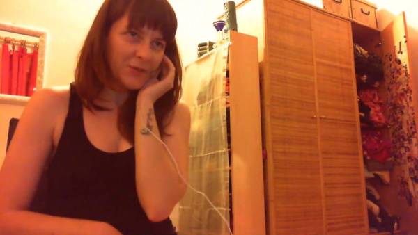 Nicoletta takes control with toys and deep throat in a steamy femdom session on adultfans.net