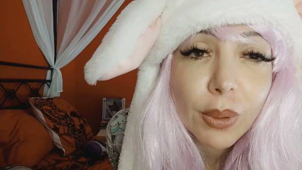 Submissive in bunny hat pleads for lessons in domination and worship on adultfans.net
