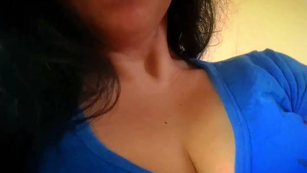 Busty tattooed stepmom with long dark hair gives an intense blowjob before riding her stepson on adultfans.net