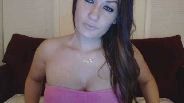 Light-skinned brunette takes cumshot in mouth during intimate cuckold moment on adultfans.net