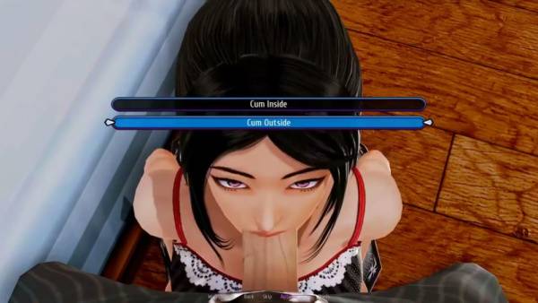 Teen anime girls serve a well-endowed man in a 3D harem hotel fantasy on adultfans.net