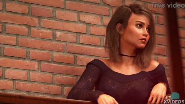 Brunette tempts bartender with her big ass during late-night shift on adultfans.net