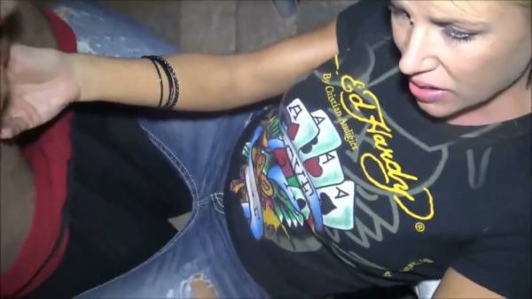 Blonde wife joins two men for intense indoor threesome ending in facial on adultfans.net